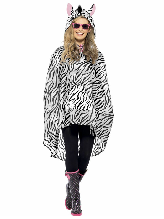 Läs mer om Zebra Regnponcho