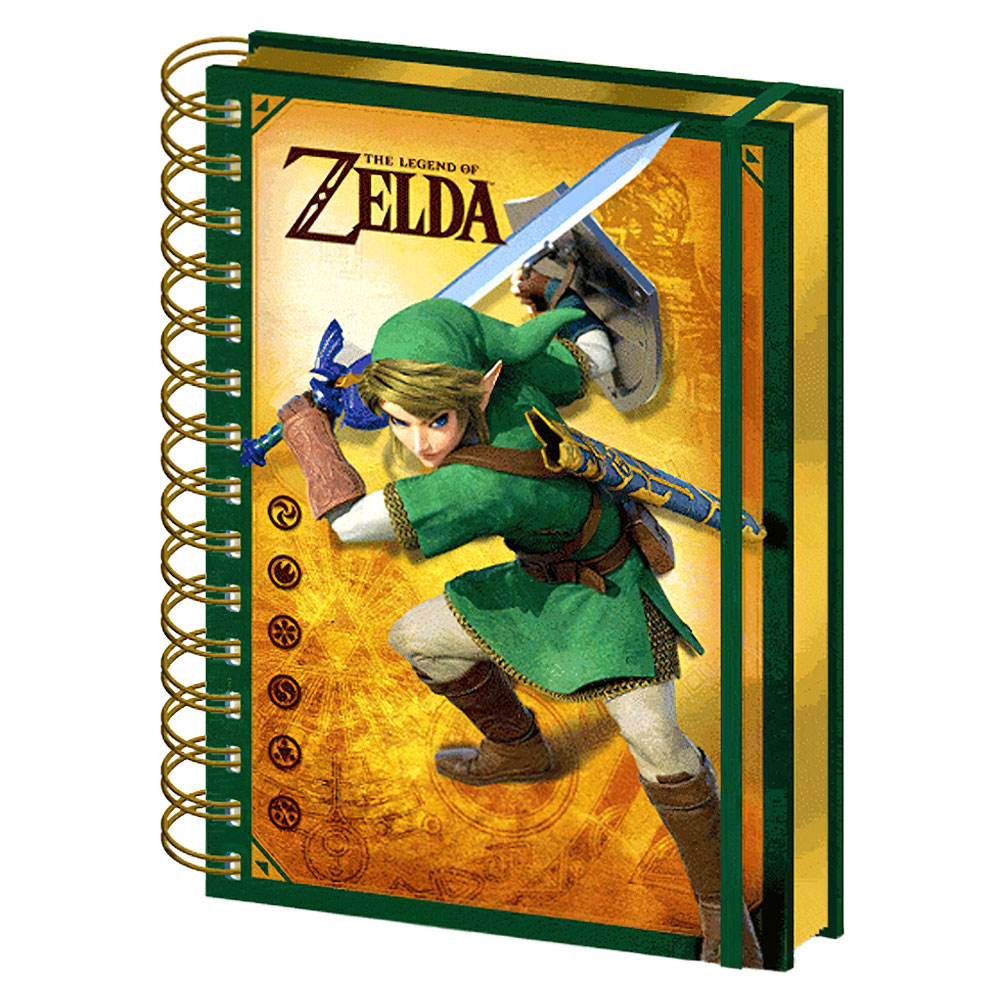 Läs mer om Zelda Anteckningsbok 3D