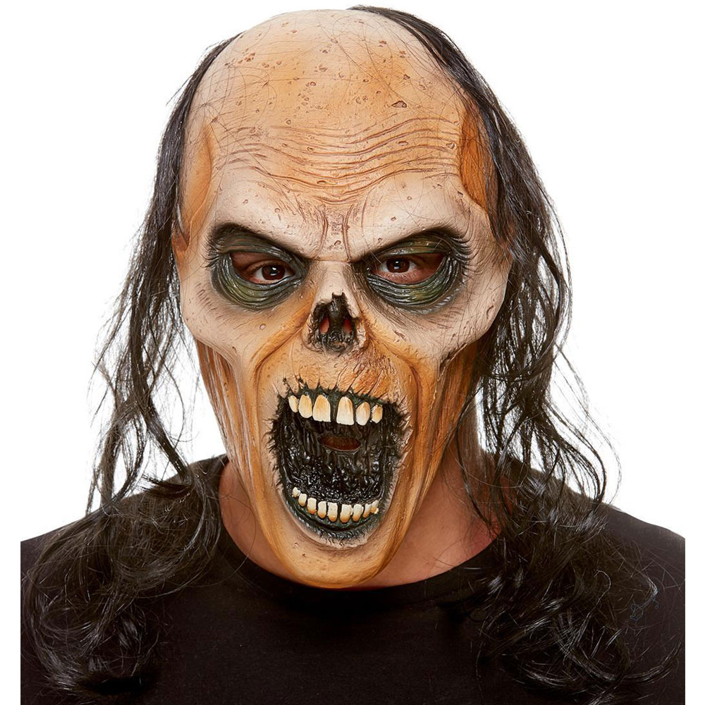 Läs mer om Zombie Åldrad Latex Mask