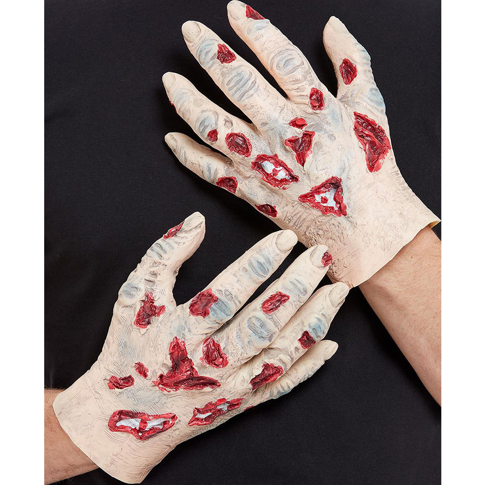 Läs mer om Zombie Händer Latex