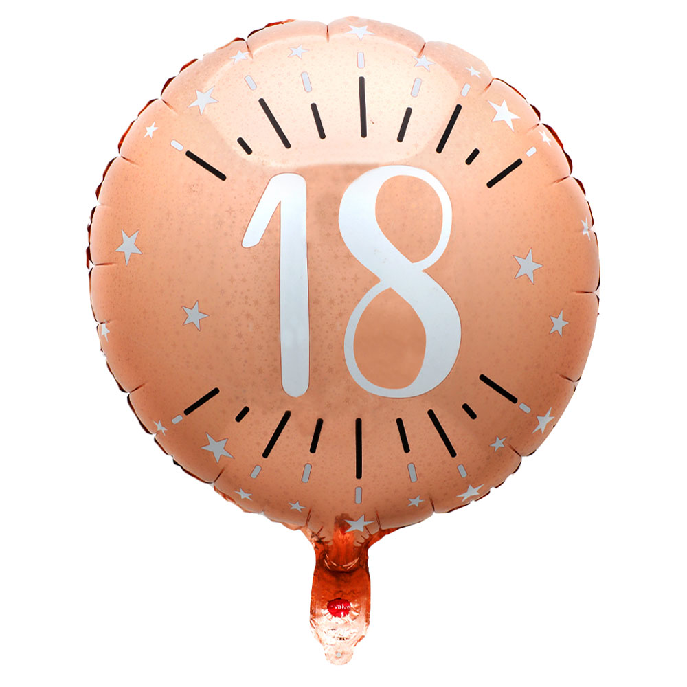 Läs mer om 18 Års Folieballong Birthday Party Roseguld