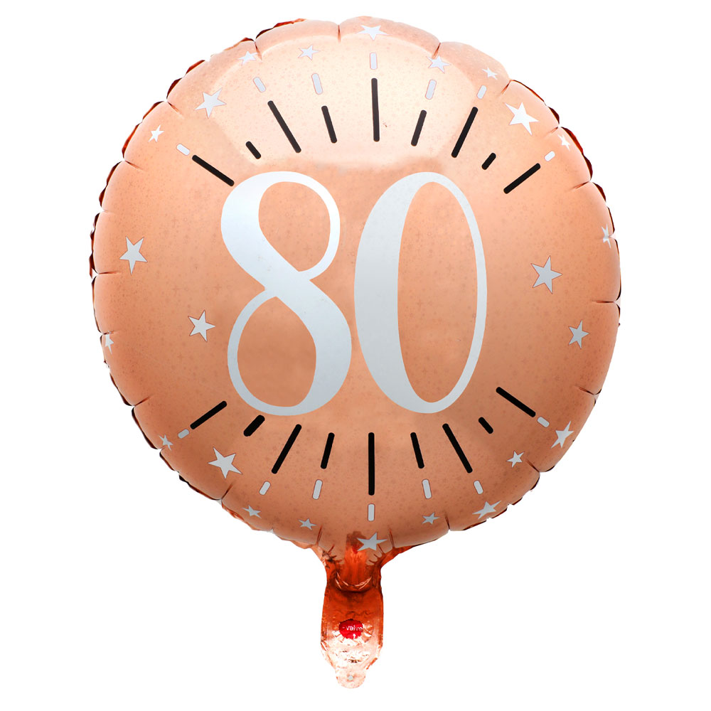 Läs mer om 80 Års Folieballong Birthday Party Roseguld