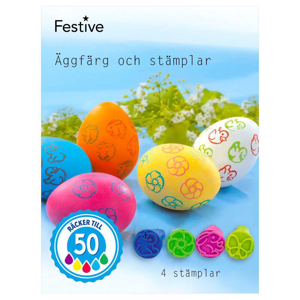 Läs mer om Äggfärg och Stämplar