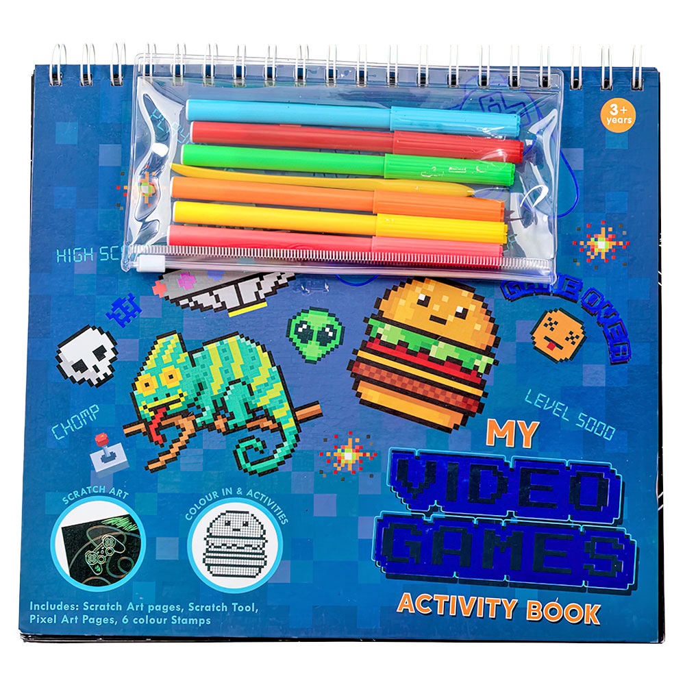 Aktivitetsbok Video Games