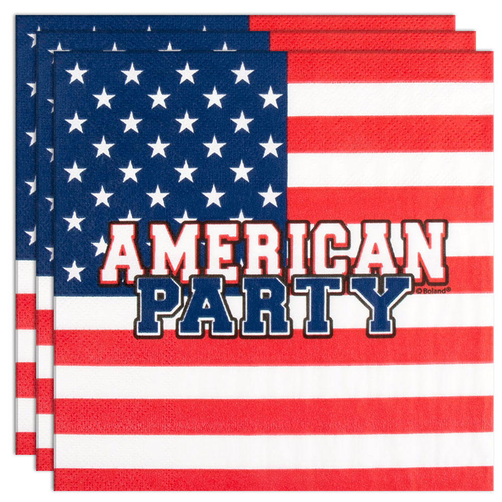 Läs mer om American Party Pappersservetter