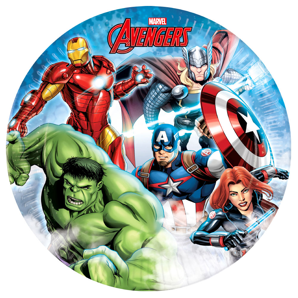 Läs mer om Avengers Infinity Stones Papperstallrikar