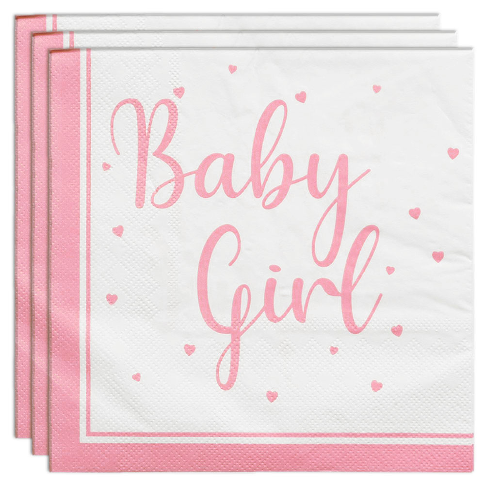 Läs mer om Baby Girl Servetter