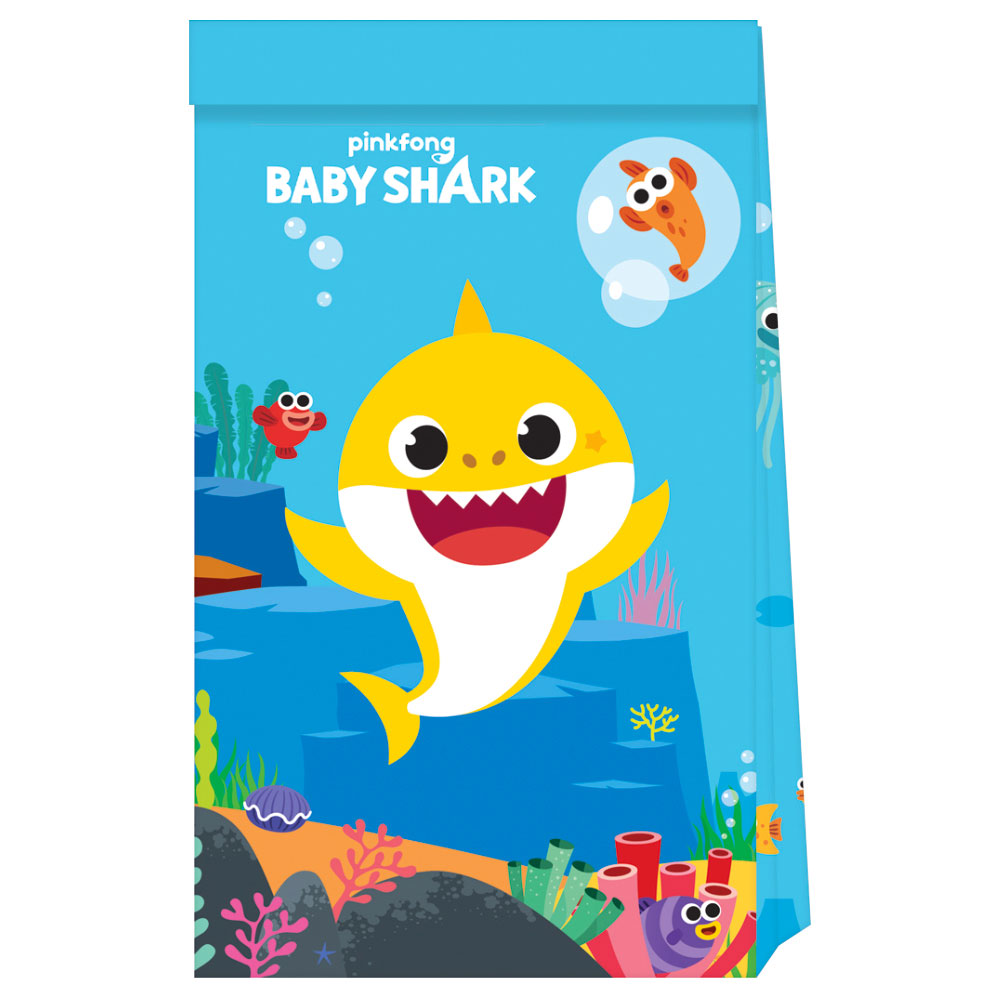 Läs mer om Baby Shark Kalas Godispåsar