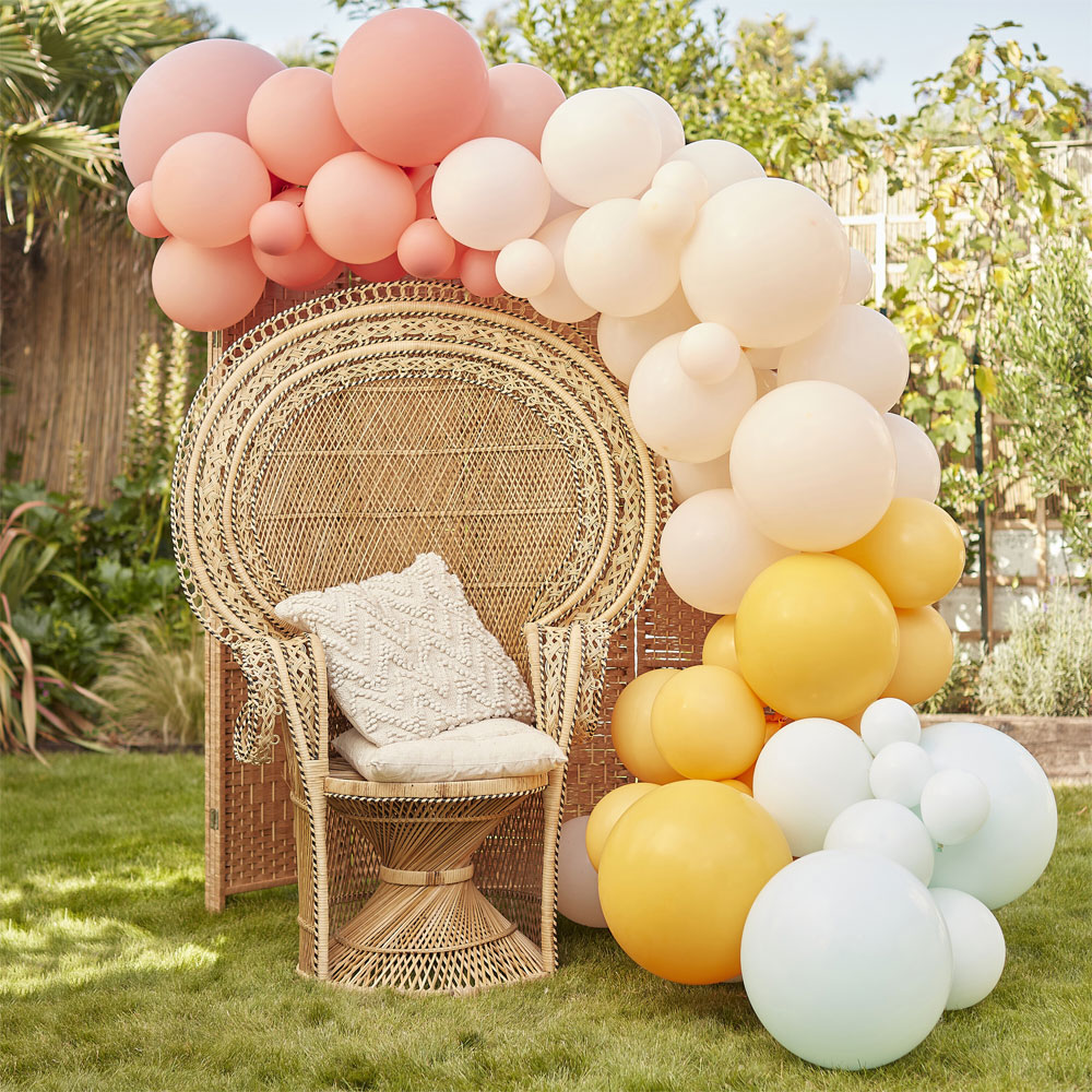 Ballongbåge Kit Matt Pastell