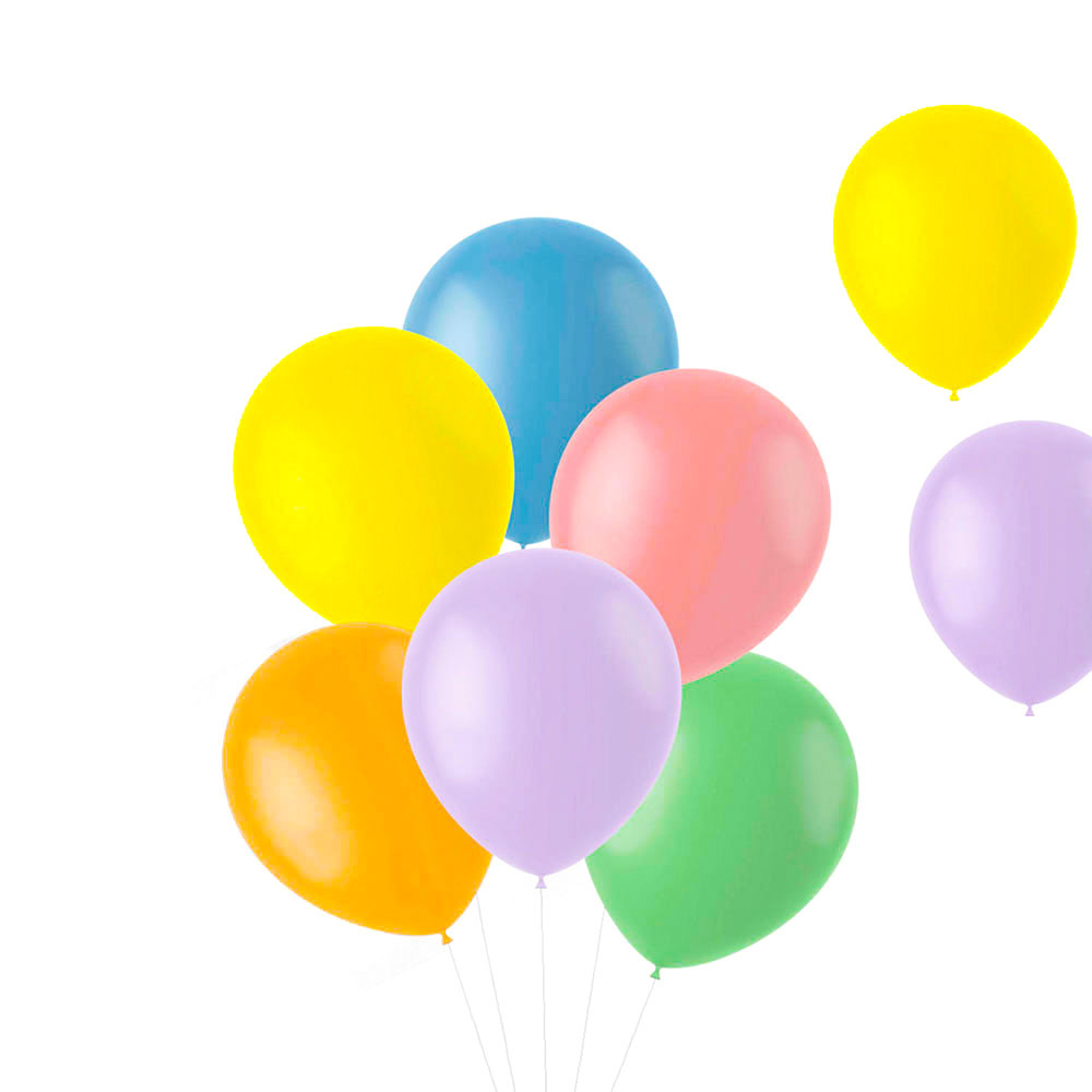 Läs mer om Ballonger Pastell Mix