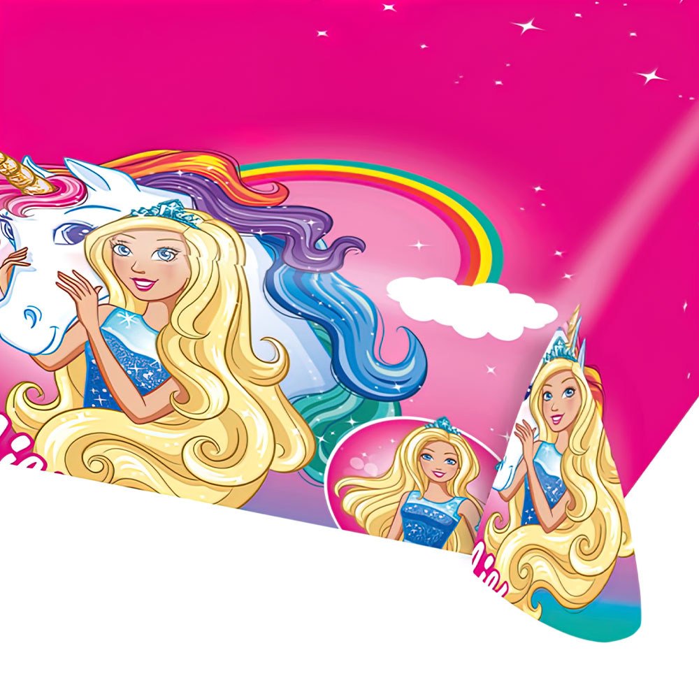 Läs mer om Barbie Dreamtopia Plastduk