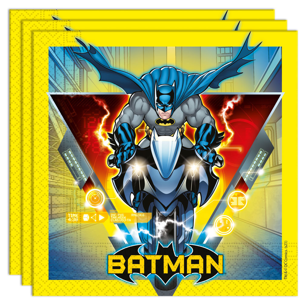 Läs mer om Batman Rogue Rage Servetter