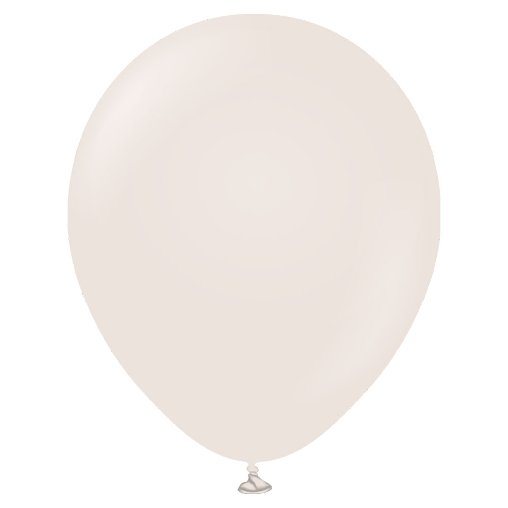 Beige Latexballonger White Sand