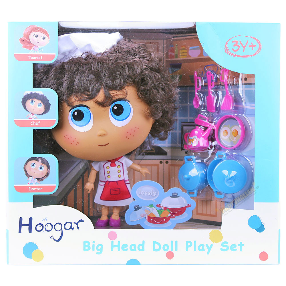 Big Head Doll Set Kock