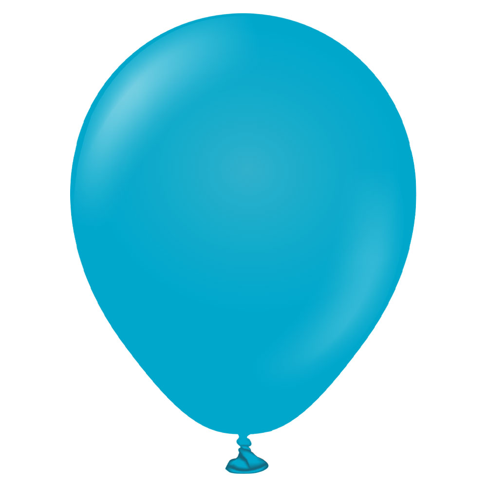Läs mer om Blå Mini Ballonger Blue Glass