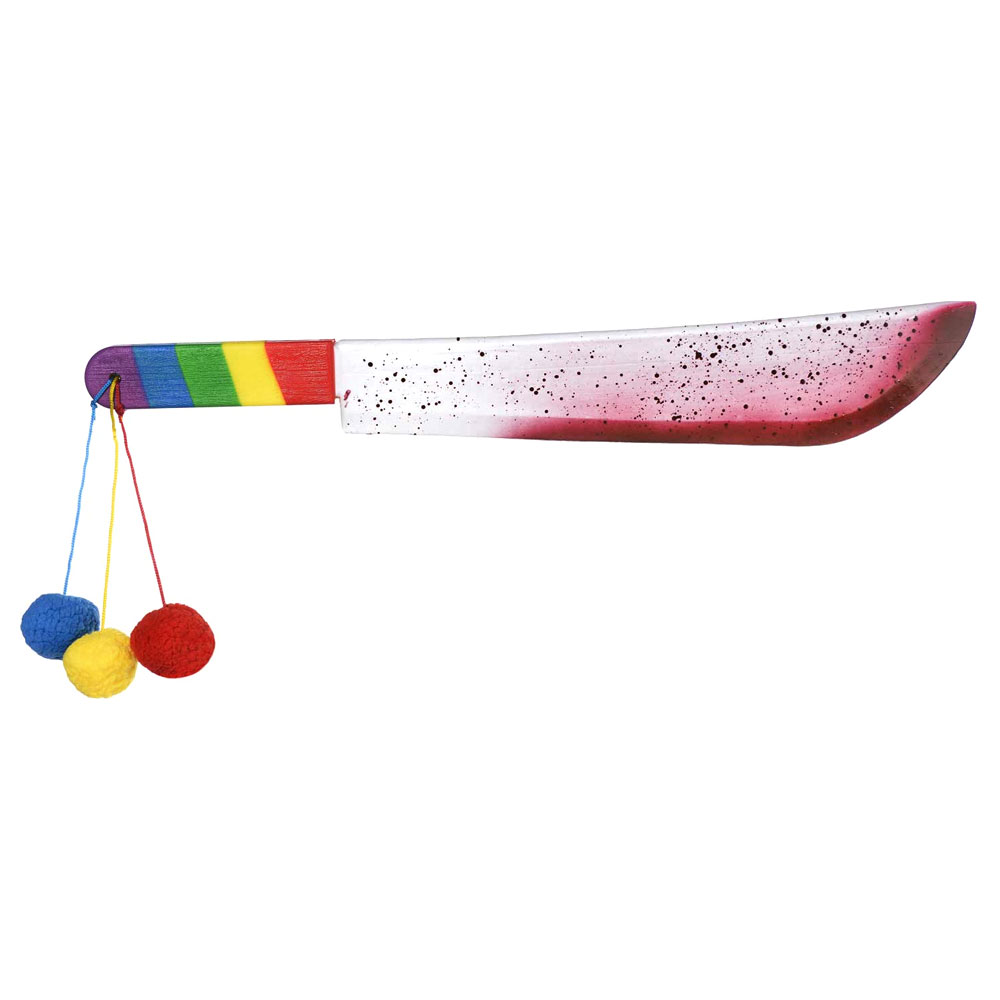 Blodig Clown Kniv
