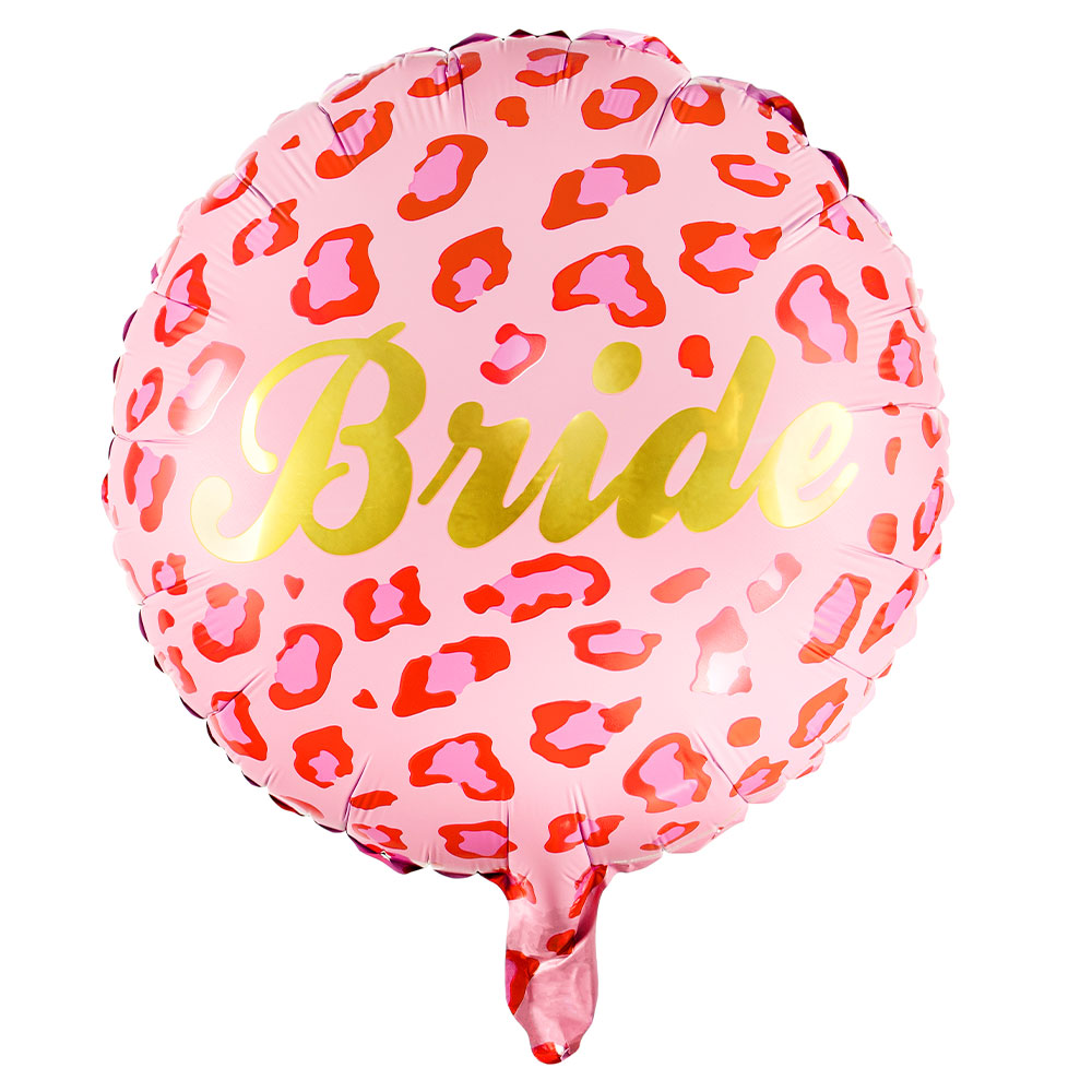 Läs mer om Bride Folieballong Leopard