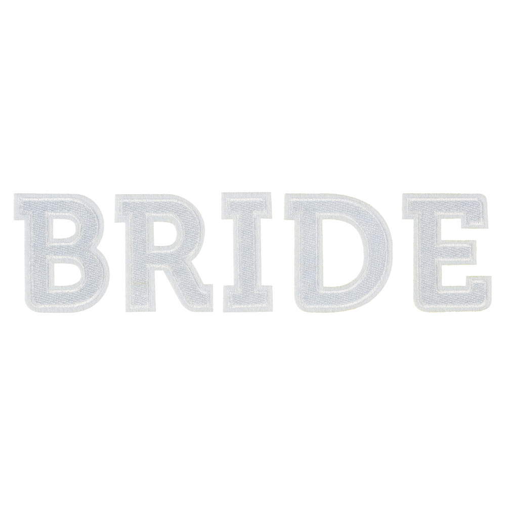 Läs mer om Bride Tygmärken Vit