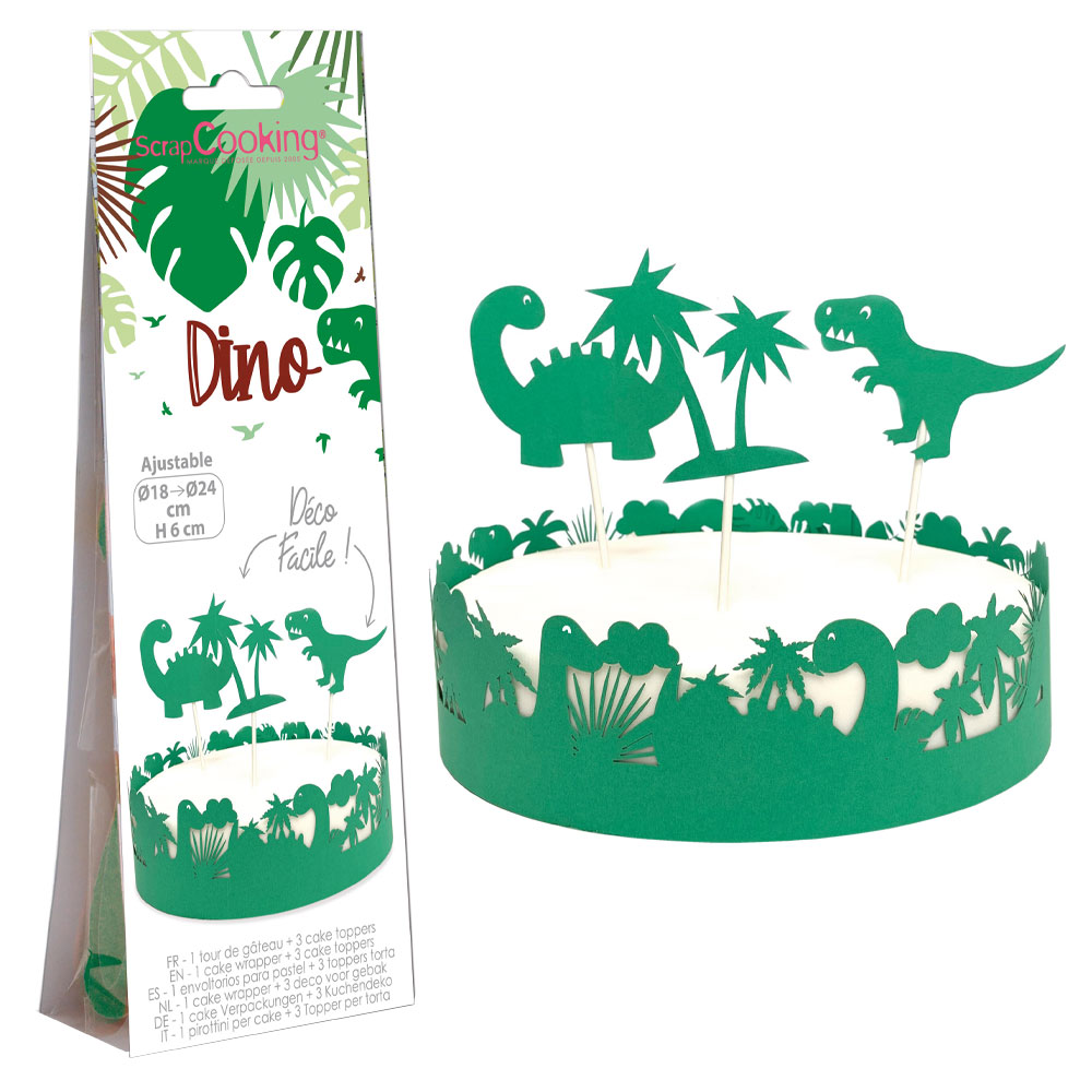 Cake Wrapper Kit Dinosaurie