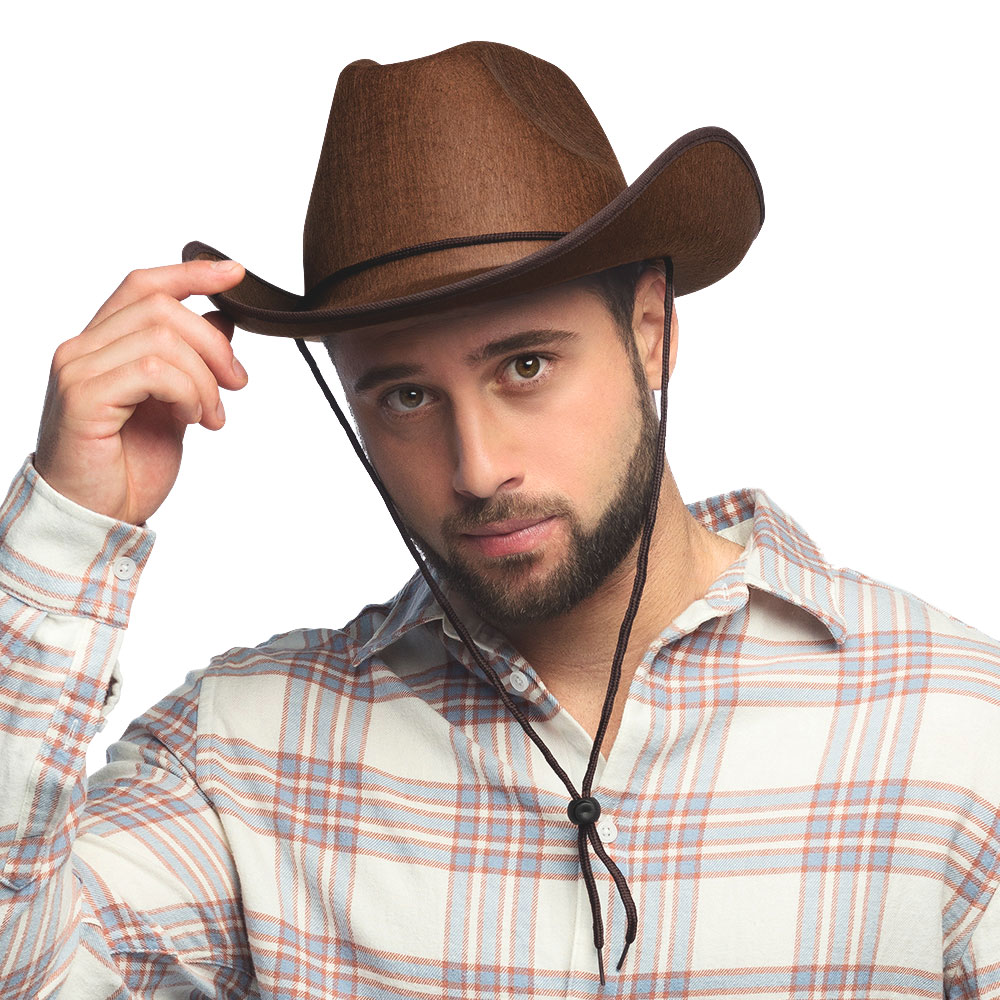 Läs mer om Cowboyhatt Rodeo Brun