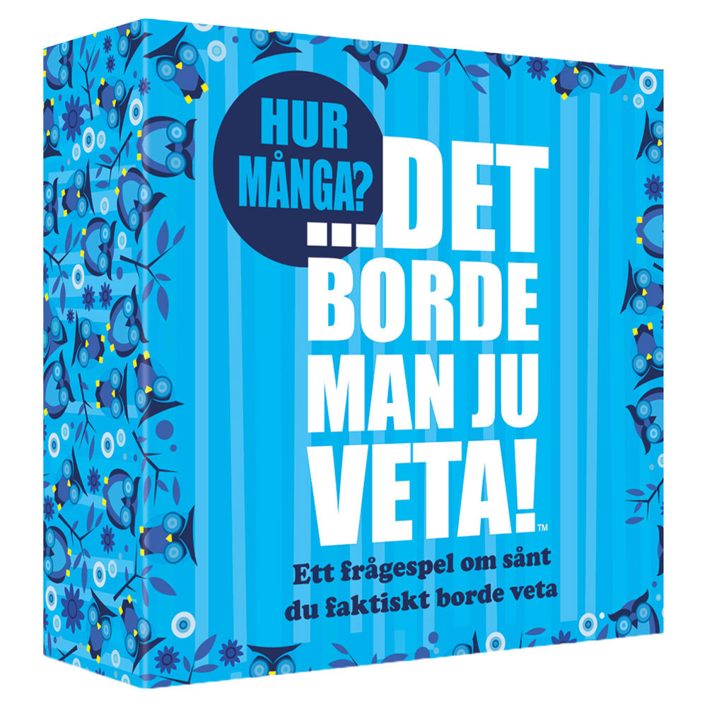 Läs mer om Det Borde Man Ju Veta Hur Många Spel