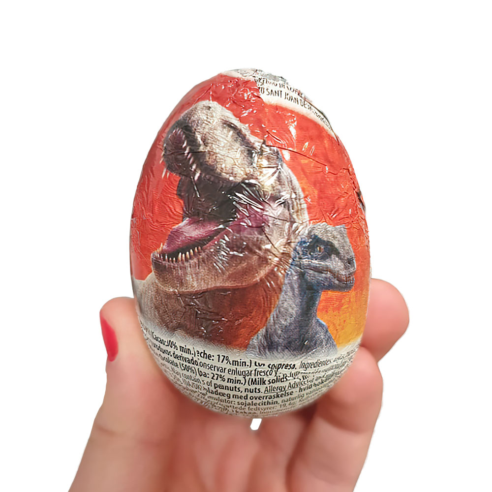Läs mer om Dinosaurie Chokladägg med Överraskning