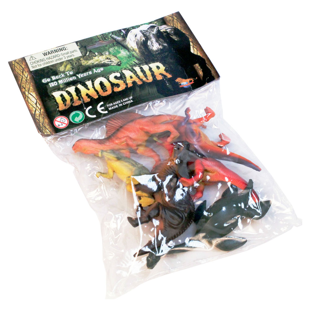 Läs mer om Dinosaurier Leksaker 6-pack