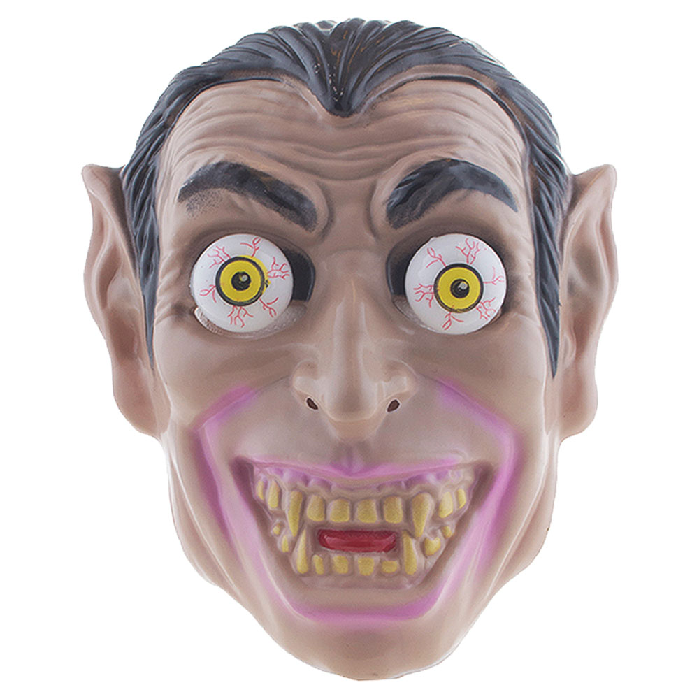 Läs mer om Dracula Mask med Rörliga Ögon