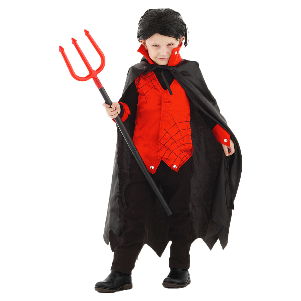 Läs mer om Dracula Maskeraddräkt Barn 5-9 år