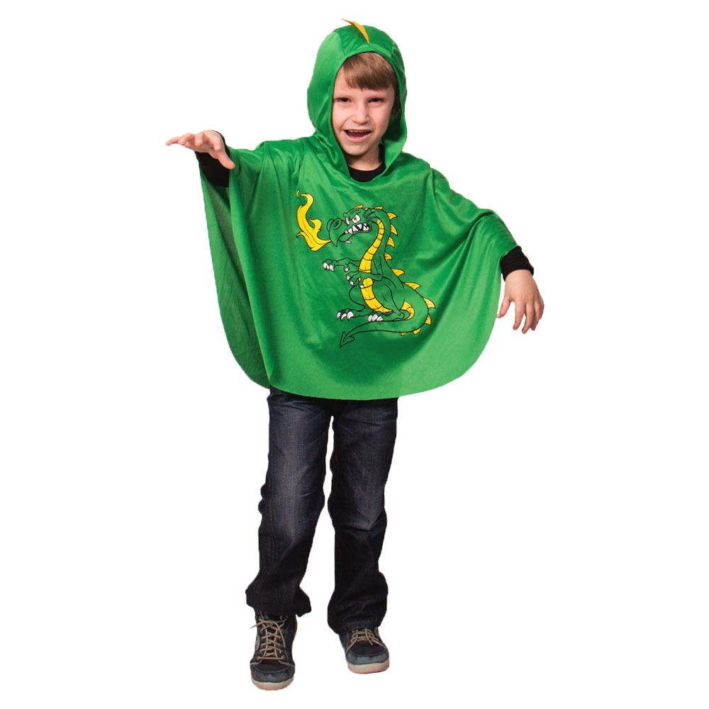 Drake Poncho Barn Grön 5-9 år