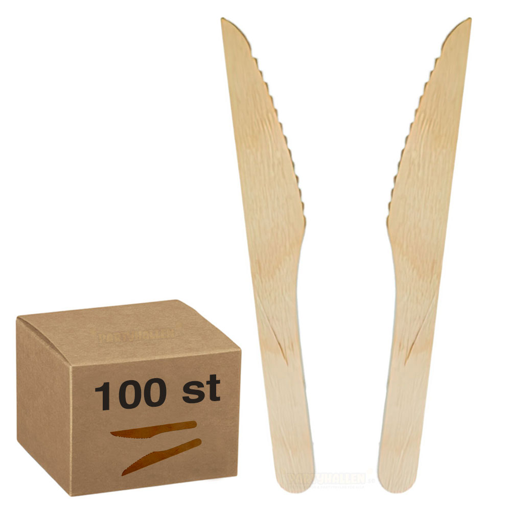 Läs mer om Ekologiska Träknivar 100-pack