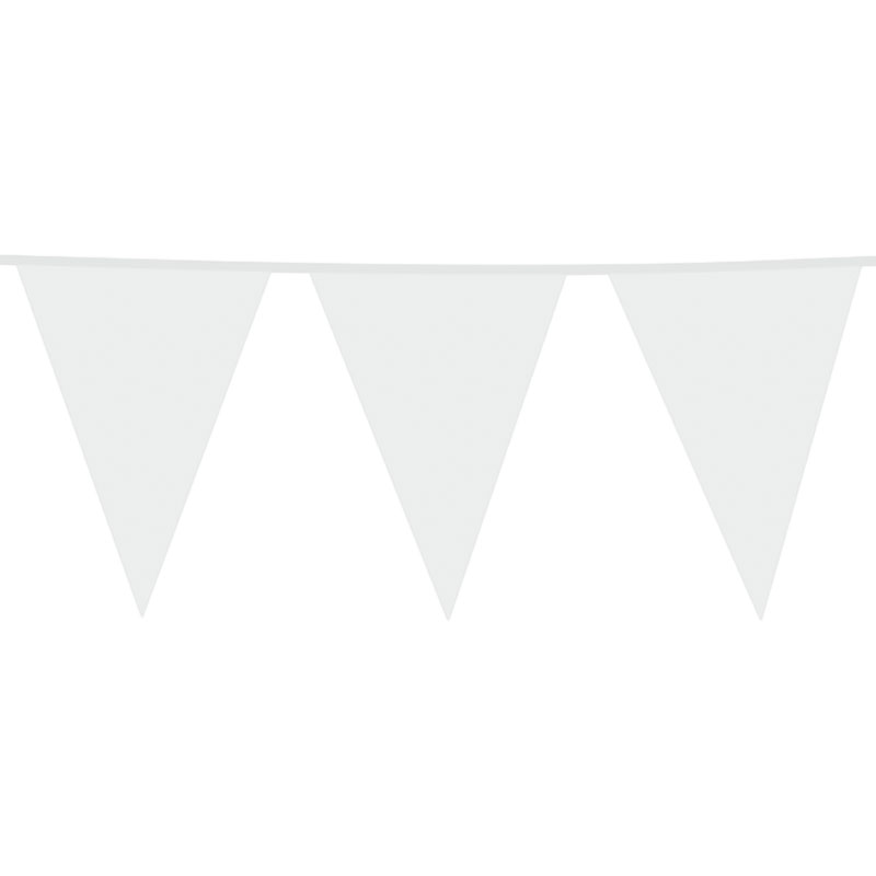 Flaggirlang Stor Vit