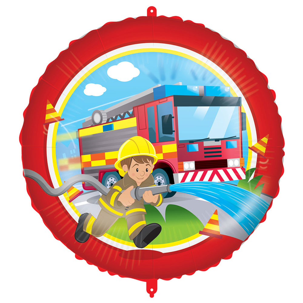 Läs mer om Folieballong Firefighters Party