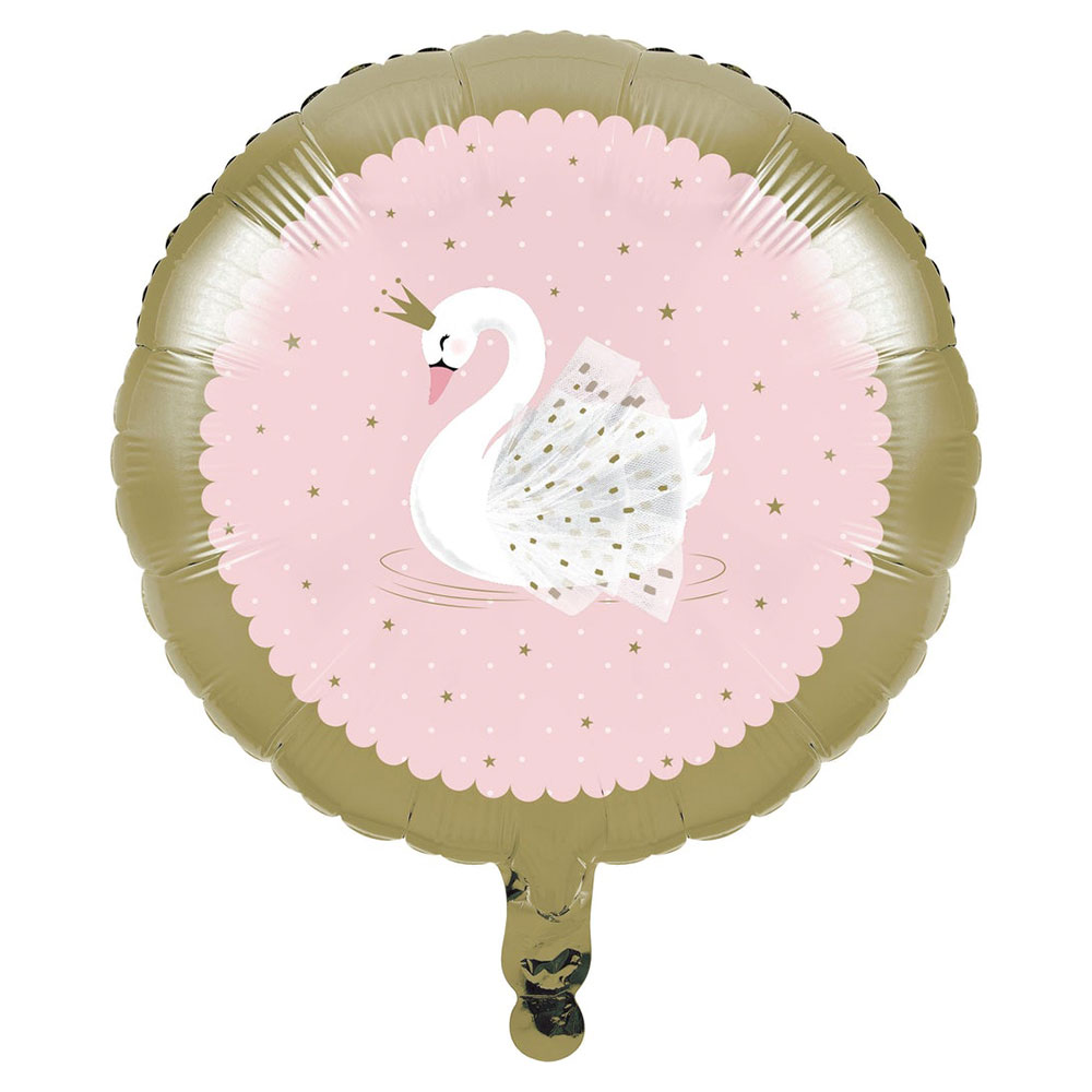 Läs mer om Folieballong Stylish Swan Party