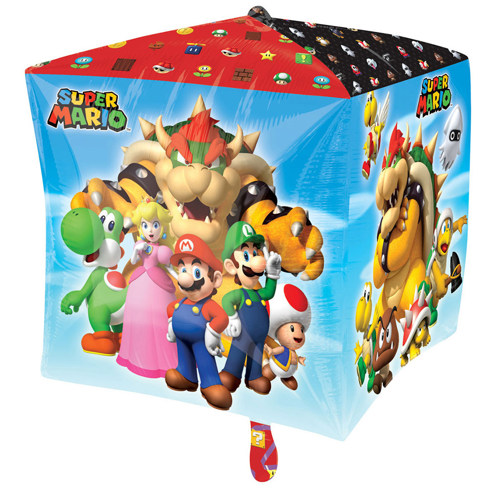 Läs mer om Folieballong Super Mario Cubez