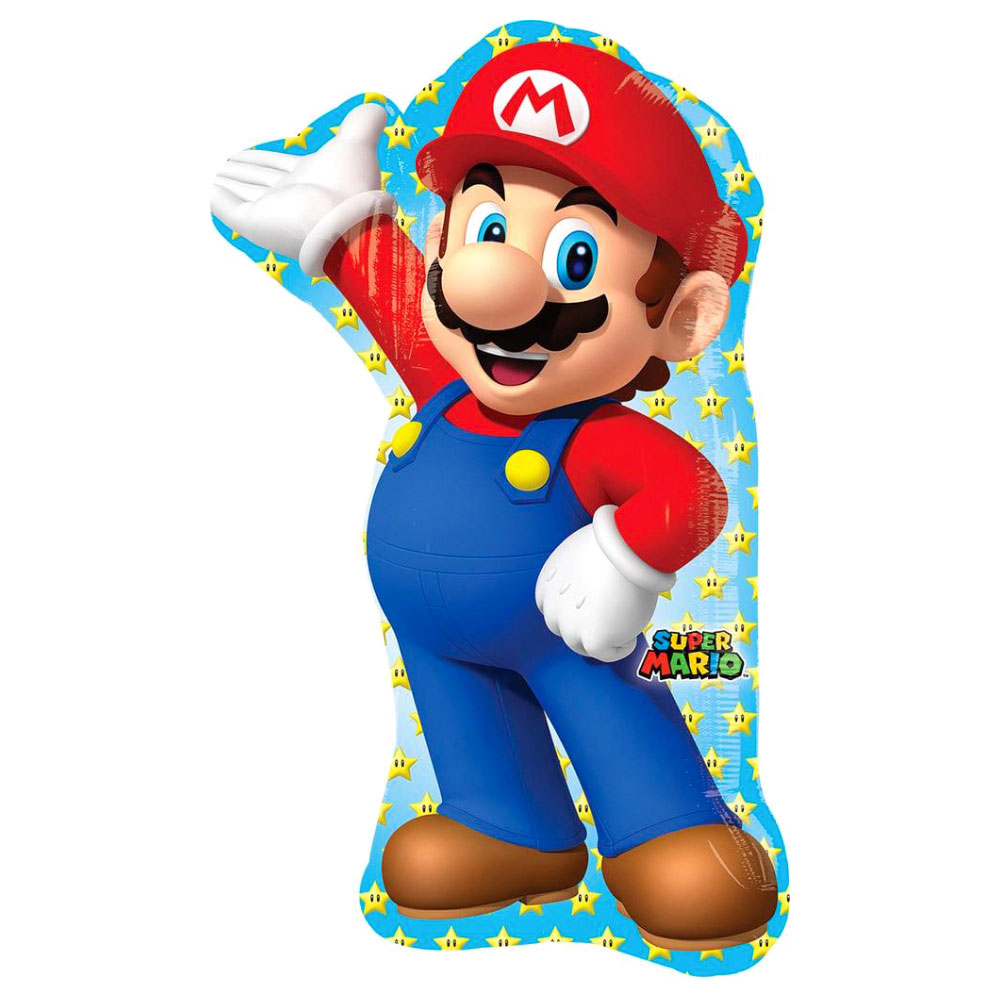 Läs mer om Folieballong Super Mario Supershape