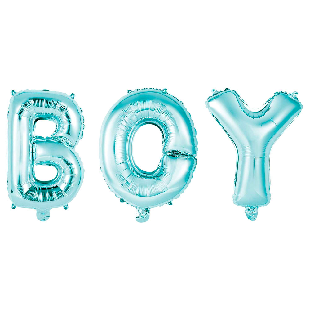Folieballonger Baby Shower Boy