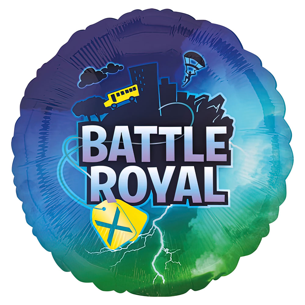 Läs mer om Fortnite Battle Royal Folieballong Rund