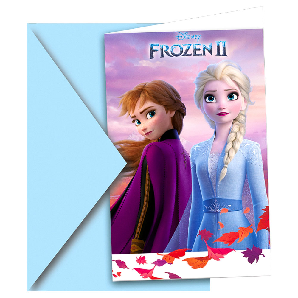 Läs mer om Frozen 2 Inbjudningskort