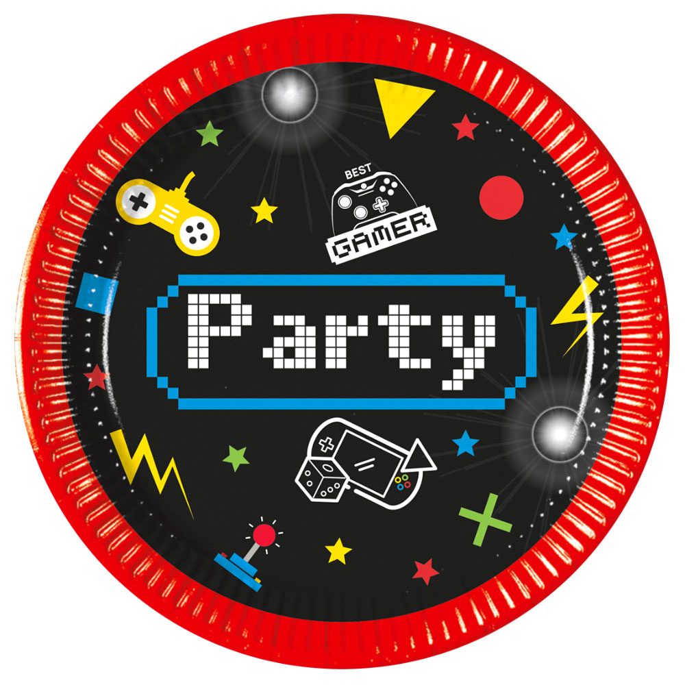 Läs mer om Gaming Party Pappersassietter