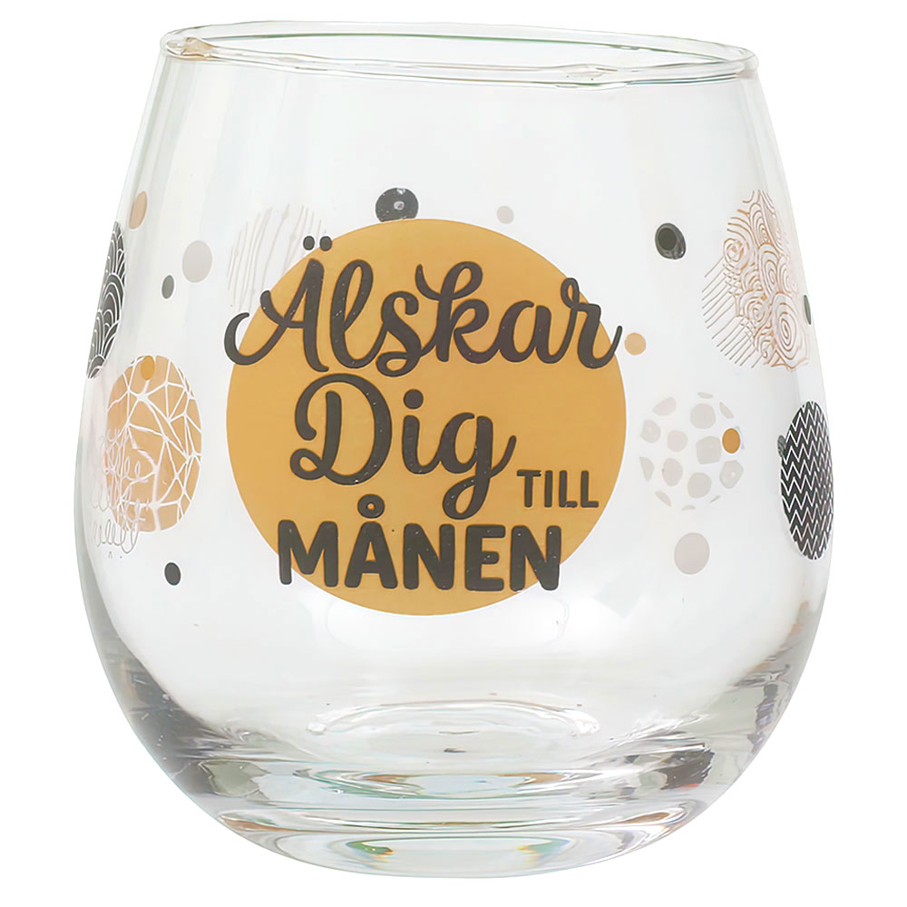 Läs mer om Glas Älskar Dig Till Månen och Tillbaka