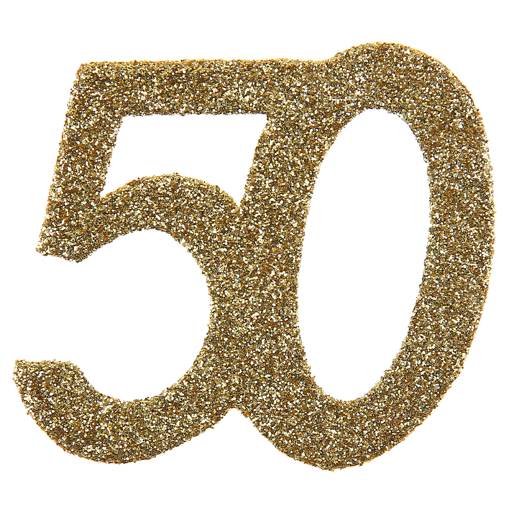 Läs mer om Glitterkonfetti 50 År Guld