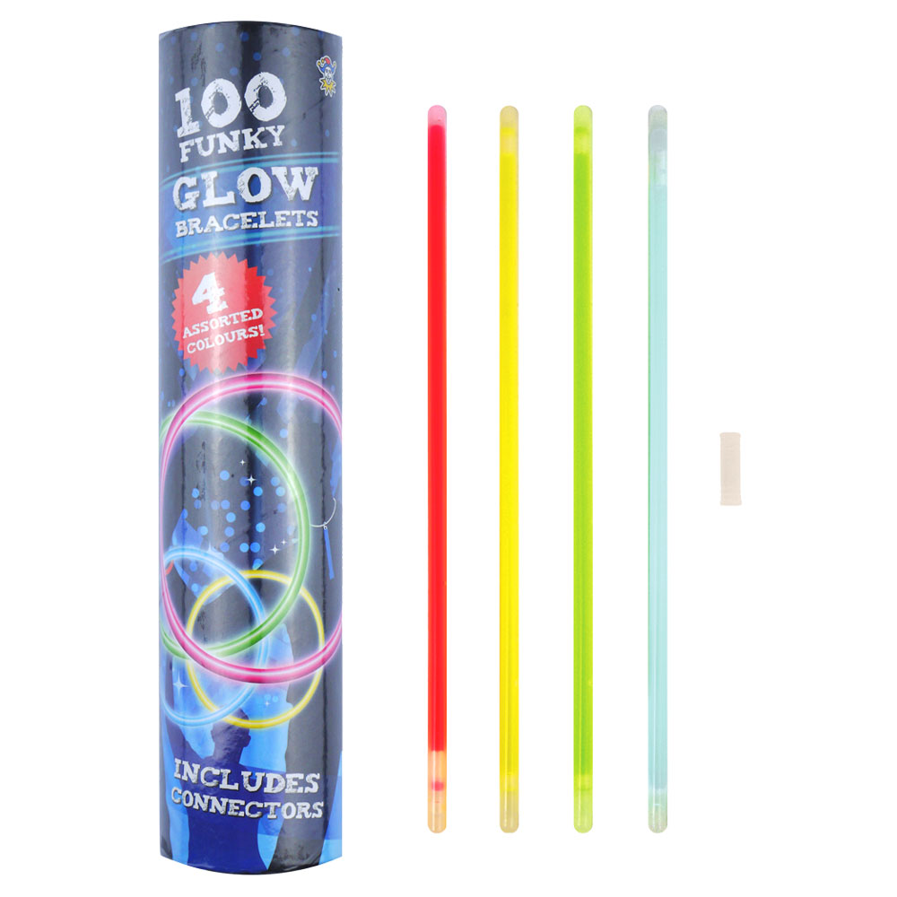 Läs mer om Glowsticks Armband 100-pack