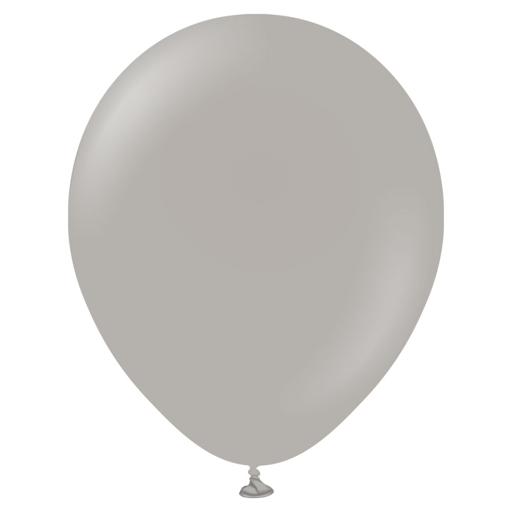 Läs mer om Grå Stora Standard Latexballonger