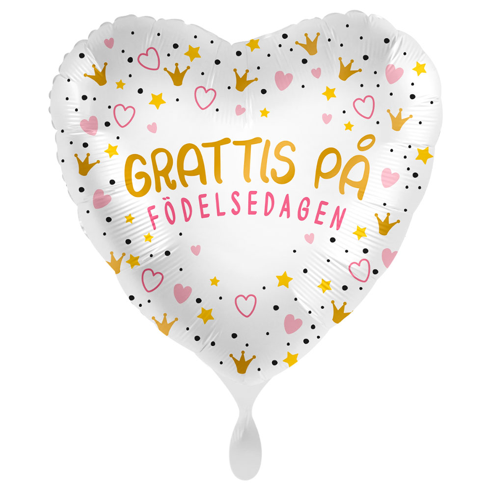 Läs mer om Grattis På Födelsedagen Ballong Magical Princess