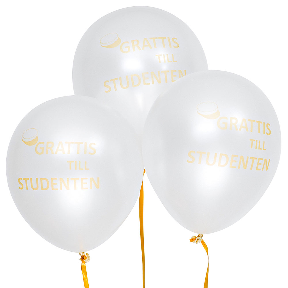 Läs mer om Grattis Till Studenten Ballonger