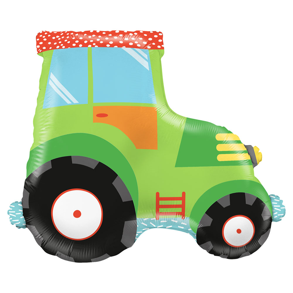 Läs mer om Grön Traktor Folieballong