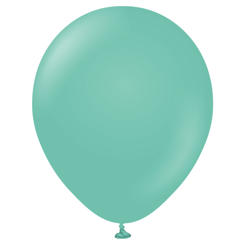 Läs mer om Gröna Latexballonger Sea Green