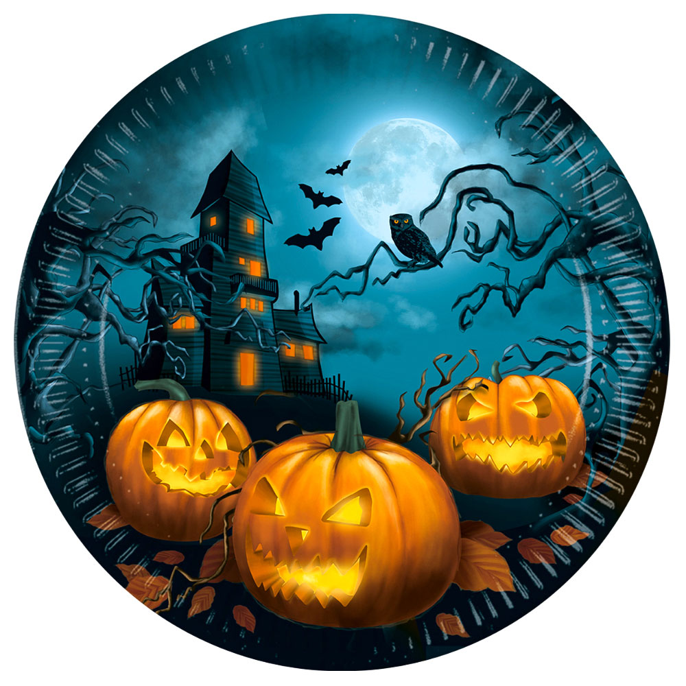 Läs mer om Halloween Sensation Papperstallrikar