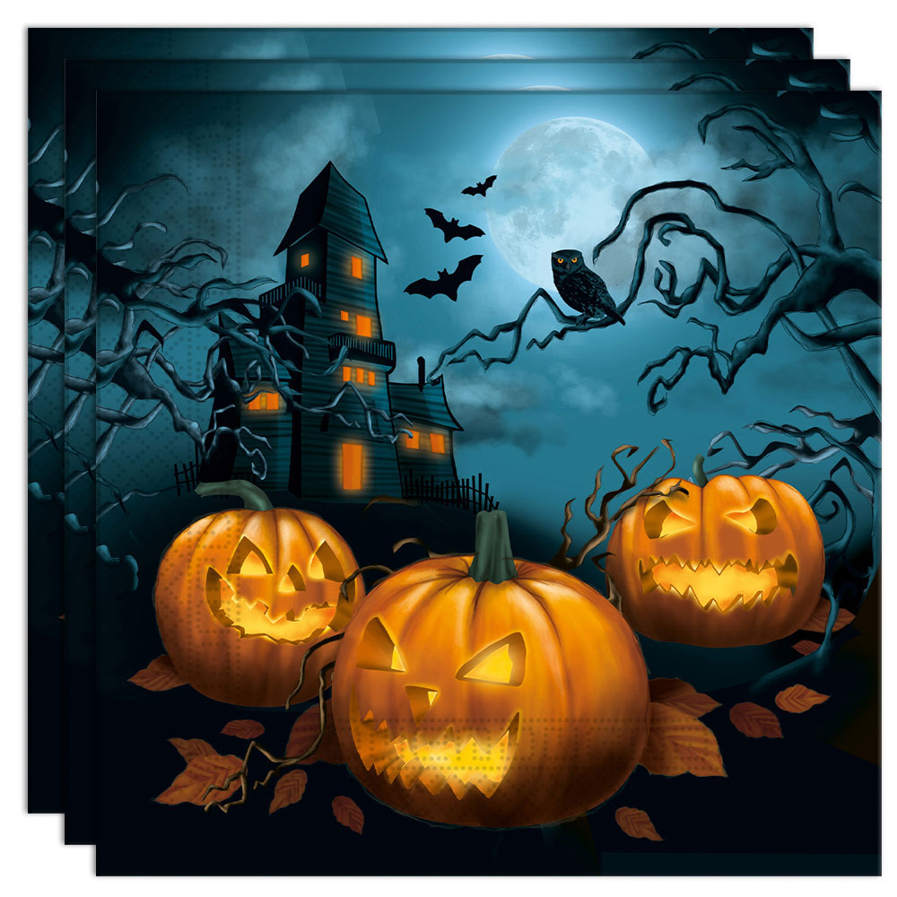 Läs mer om Halloween Sensation Servetter